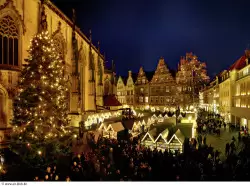 VO-ING: Woensdag 13 december 2023:  Bezoek aan de schitterende kerstmarkt in het illustere Munster.